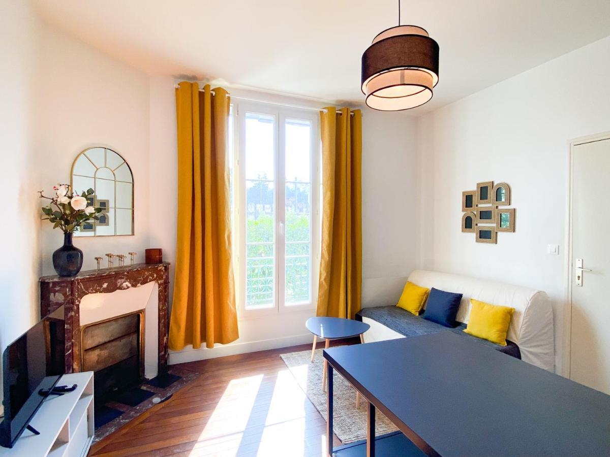 Le Cocon Citadin, Terrasse Couverte, Gare Wifi Vernon  Bagian luar foto